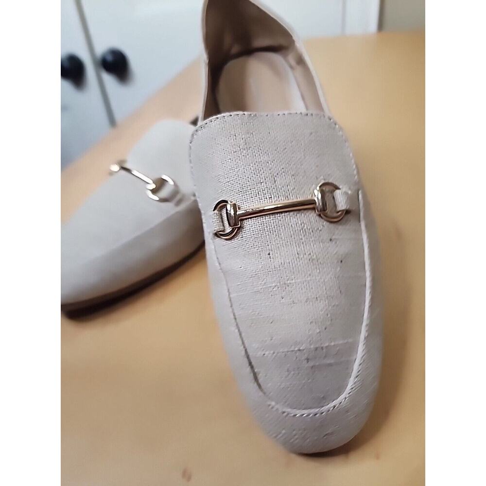 Pure Navy Renee Women's Sling On Canvas Loafer Size 9 - Picture 2 of 5